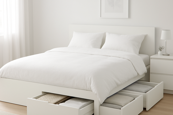 Choose a Bed Frame with Built-in Storage illustration