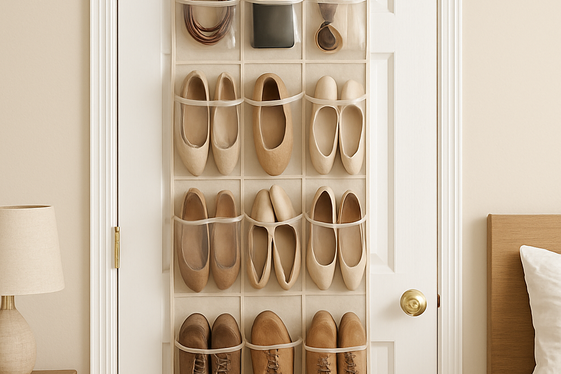 Utilize Over-the-Door Organizers for Extra Space illustration