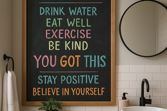 Create a Chalkboard Wall for Functionality illustration