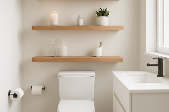 Install Floating Shelves for Stylish Storage illustration