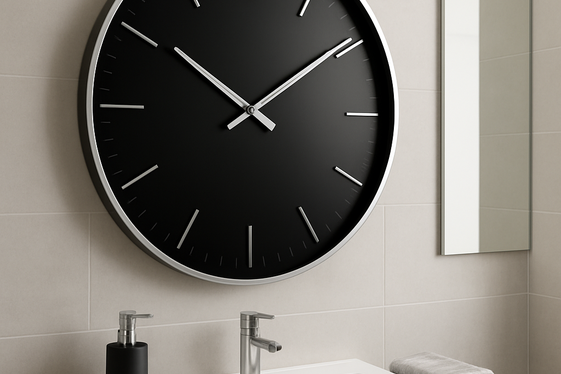 Mount a Large Clock for Practical Aesthetic illustration