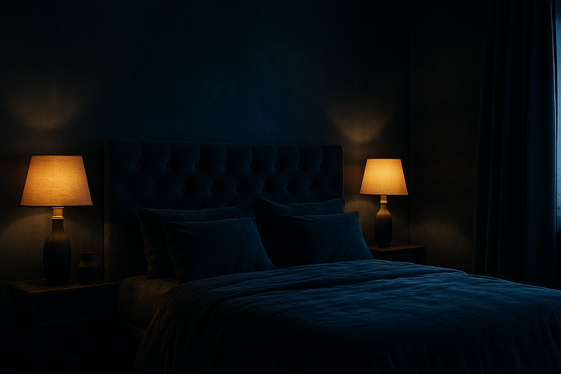 Stormy Sea: Moody Blue for Drama and Depth illustration