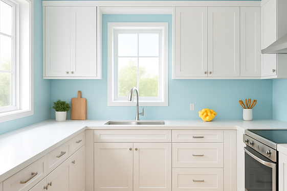 Ice Blue Chill: Crisp and Cool for Bright Rooms illustration