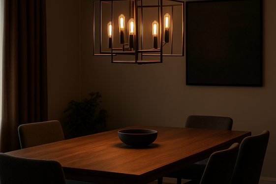 Highlight with an Eye-Catching Chandelier illustration