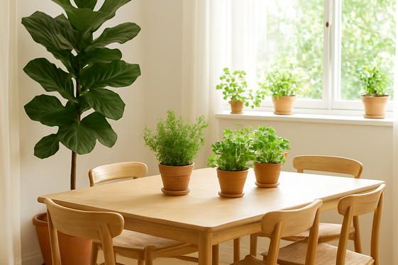 Bring in Greenery with Indoor Plants illustration