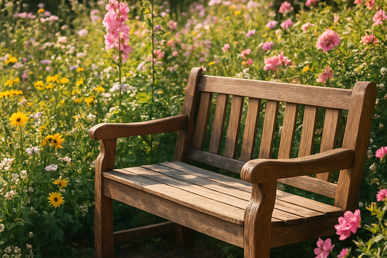 Introduce Rustic Wooden Benches for Cozy Seating illustration