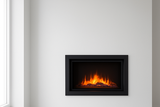 Minimalist Electric Fireplace Designs for Clean Lines illustration
