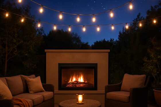 Outdoor Electric Fireplaces for Year-Round Enjoyment illustration
