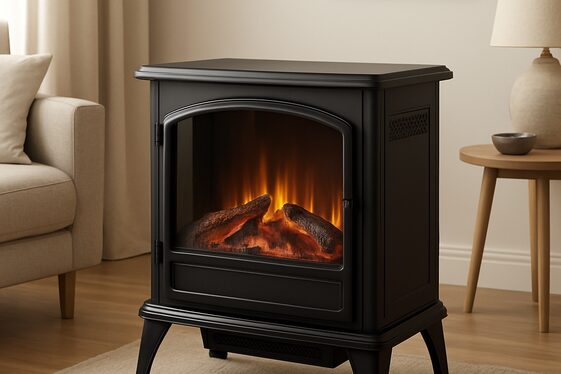 Freestanding Electric Fireplaces: Flexibility Meets Style illustration
