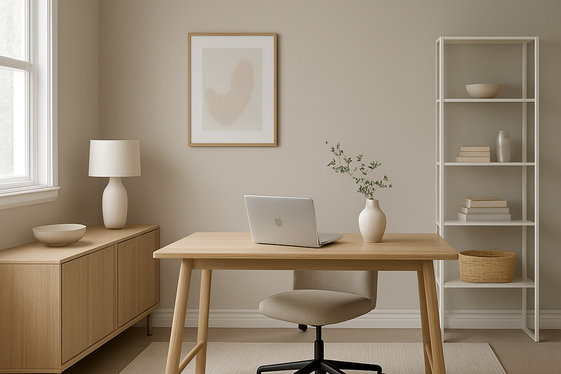 Choose Neutral Color Palettes for a Calm, Sophisticated Look illustration