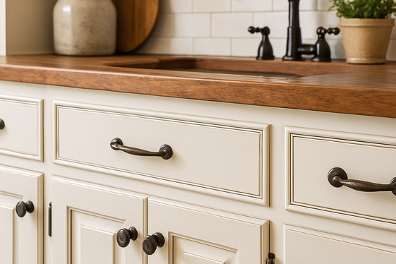 Antique-Inspired Hardware and Fixtures illustration