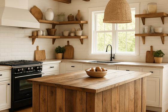 Warm Wood Accents to Add Natural Charm illustration