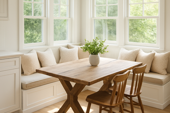 Incorporate a Built-In Bench for Cozy Dining illustration