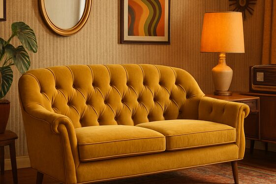 Pick a Vintage Inspired Loveseat illustration