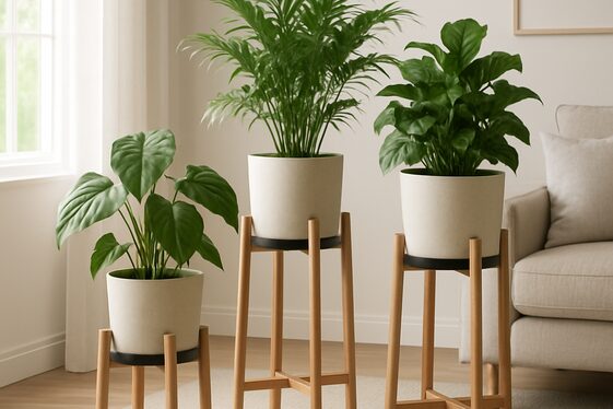 Go Green with a Plant-Friendly Planter Stand illustration