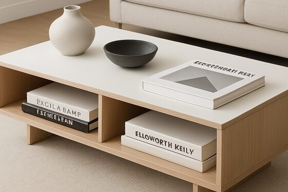 Use Minimalist Coffee Tables with Storage illustration