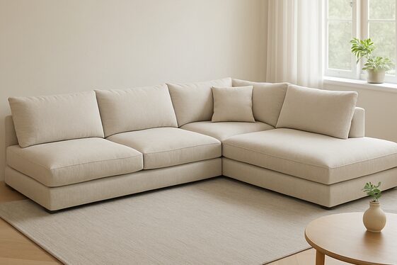 Try a Low-Profile Modular Sofa illustration