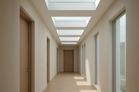 Glass Ceiling Inserts for Openness illustration