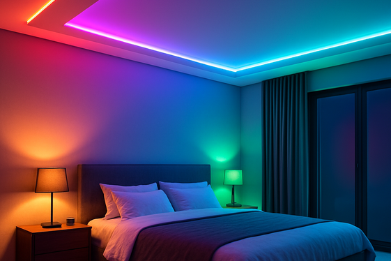 Strip LED Lighting with Color Control illustration