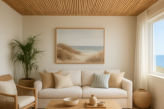 Slatted Bamboo Ceilings illustration
