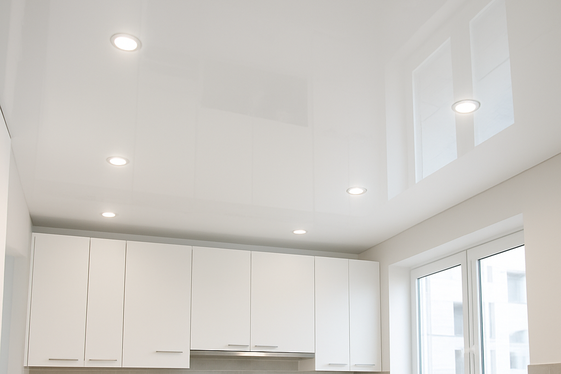 Glossy White Stretch Ceilings illustration