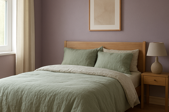 Muted Lavender and Sage for Softness illustration