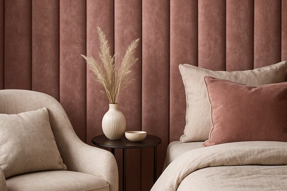 Soft Fabric-Wrapped Walls for Cozy Comfort illustration