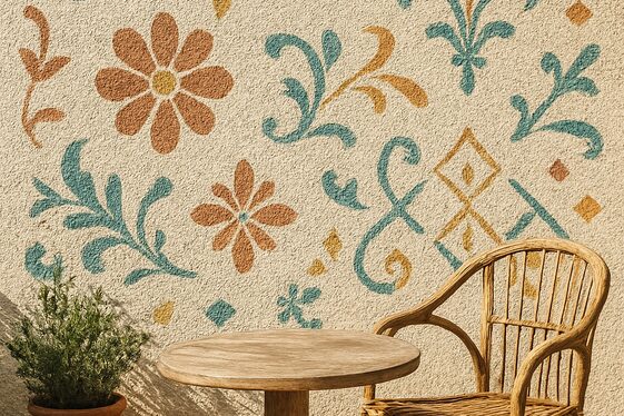 Patterned Stucco for Mediterranean Vibes illustration