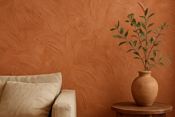 Textured Clay Walls for Earthy Warmth illustration