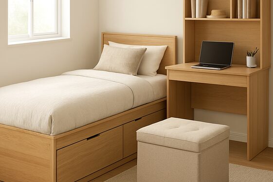 Use Multi-Functional Furniture to Save Space illustration