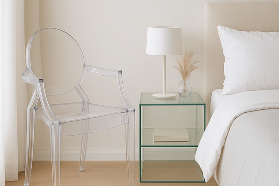 Opt for Transparent Furniture Pieces illustration