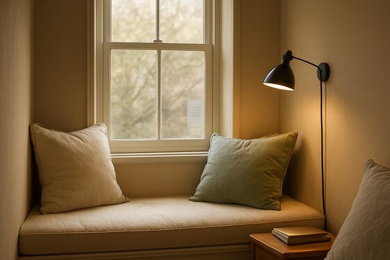 Create a Cozy Reading Nook illustration