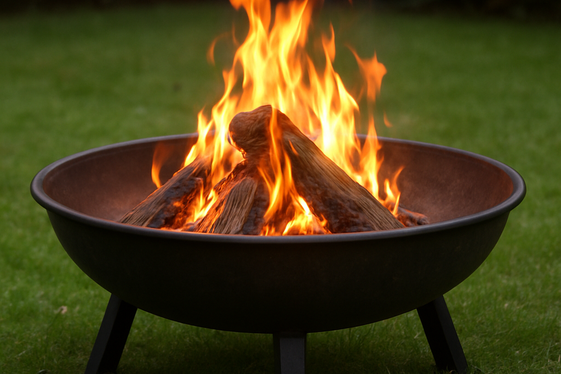 Wood-Burning Fire Bowls for Rustic Warmth illustration