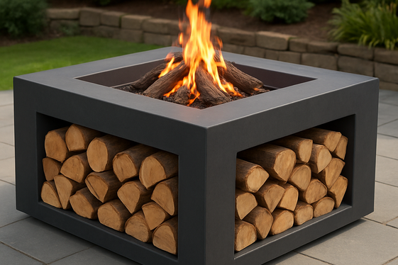 Fire Pits with Built-In Storage for Convenience illustration