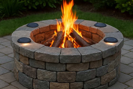 Eco-Friendly Fire Pit Designs for Sustainability illustration