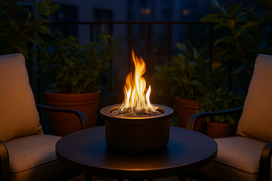 Mini Fire Pit for Small Backyards and Patios illustration
