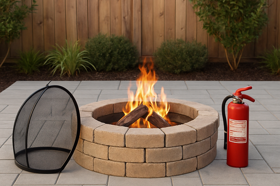 Fire Pit Safety Tips Every Homeowner Should Know illustration
