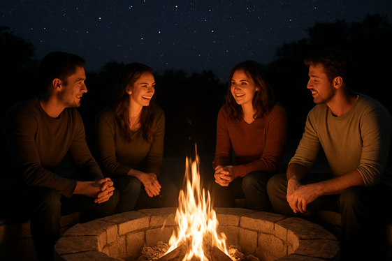 Sunken Fire Pits for Intimate Gatherings illustration