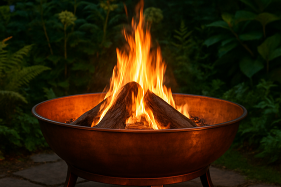 Copper Fire Pits for a Stylish Glow illustration