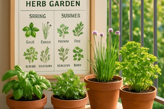 Seasonal Herb Garden Planning Tips illustration