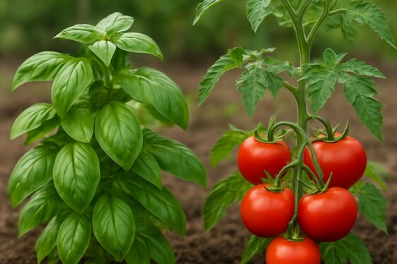 Herb Gardens With Companion Planting Strategies illustration