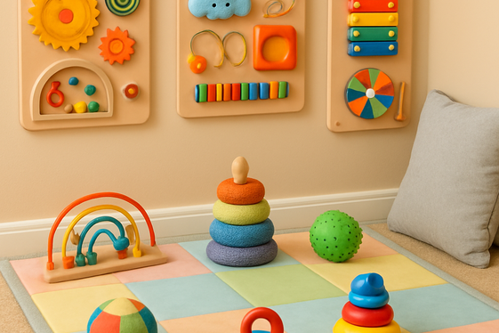 Interactive Play Areas for Early Development illustration