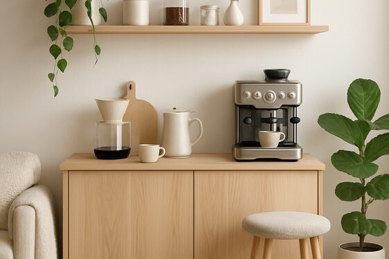 Scandinavian Style Coffee Bars illustration