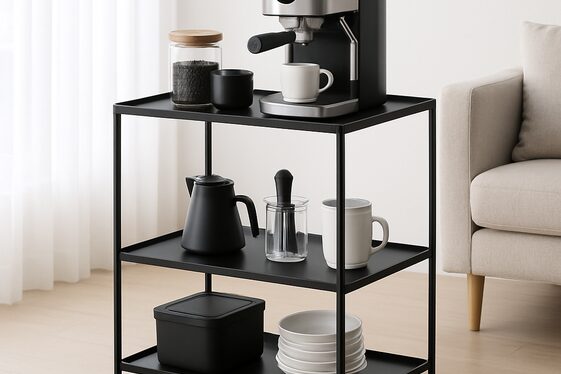 Modern Minimalist Coffee Carts illustration
