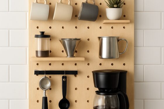 Wall-Mounted Coffee Stations illustration