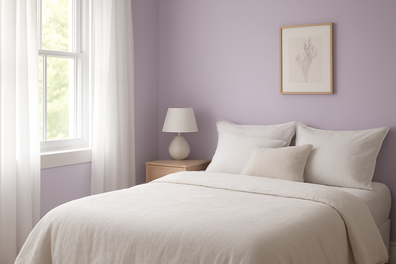 Lavender and Lilac Layers for Soothing Style illustration