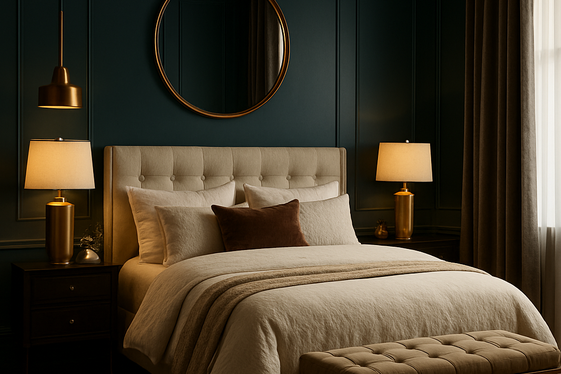 Dark Teal for an Intense, Inviting Atmosphere illustration