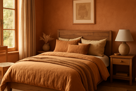 Warm Earth Tones for a Relaxing Retreat illustration