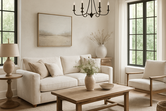 Limewashing Your Living Room Walls for a Soft, Airy Look illustration