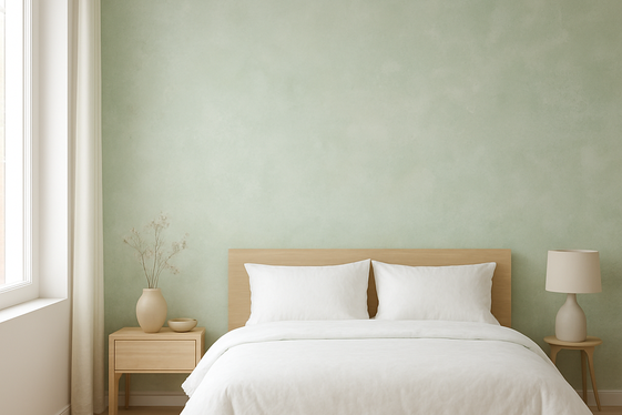 Create a Dreamy Limewash Accent Wall in Your Bedroom illustration